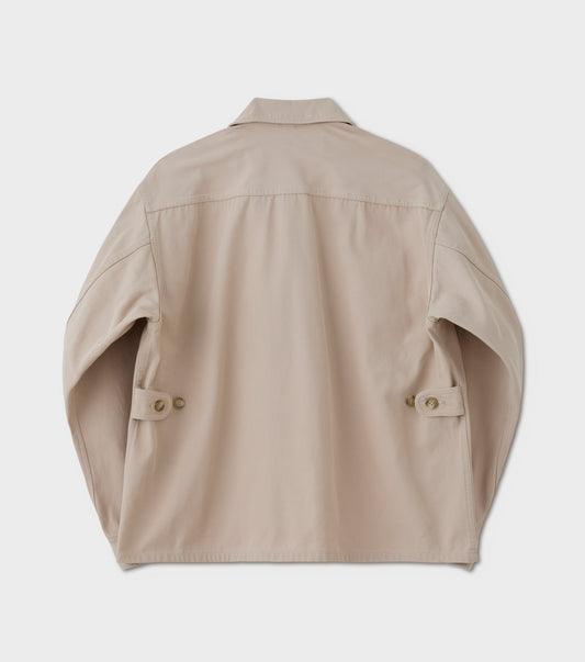 Duck Cloth Workaday Jacket / Cream (Fade)