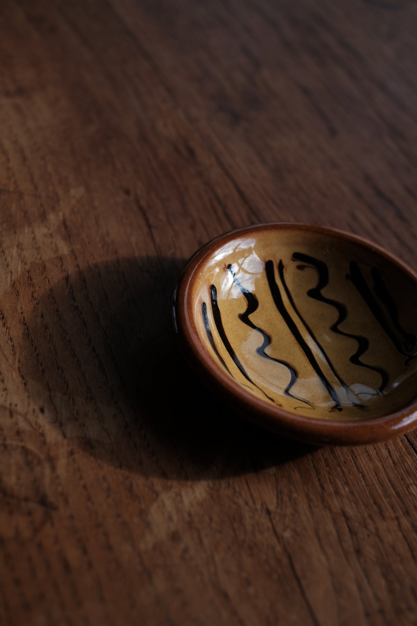 Slipware Plate XS / Light Brown