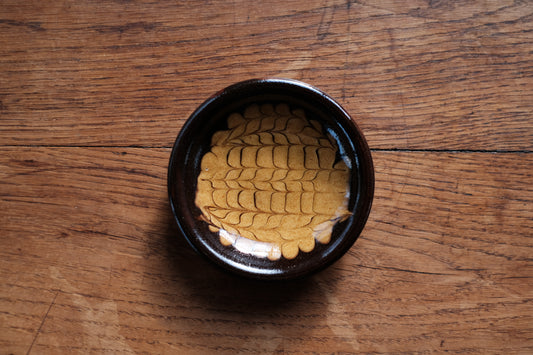 Slipware Plate XS / Brown