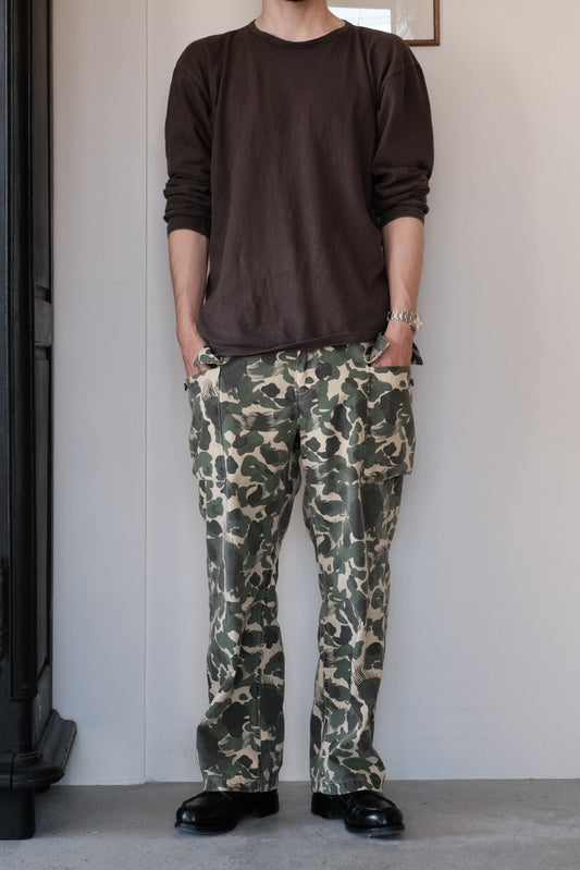 D.H.CAMO CARGO TROUSERS