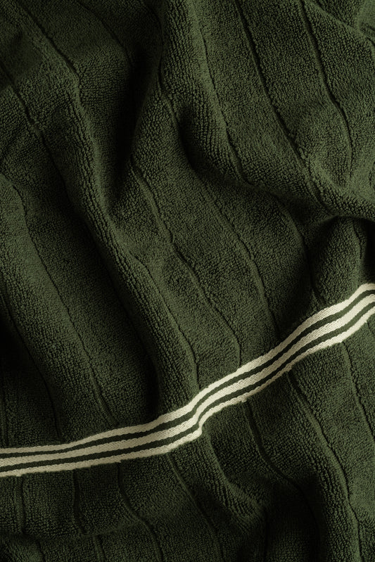 ST BATHANS BATH TOWEL / Moss