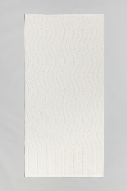 ST CLAIR BATH TOWEL / Ivory