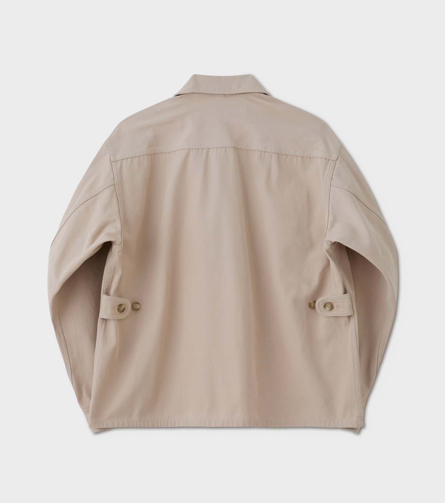 Duck Cloth Workaday Jacket / Cream (Fade)