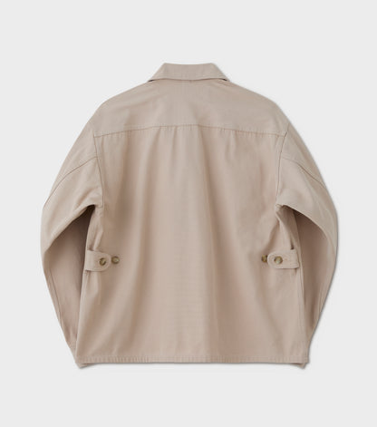 Duck Cloth Workaday Jacket / Cream (Fade)