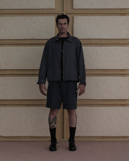 C/W/P YACHT BLOUSON / PURPLE GRAY