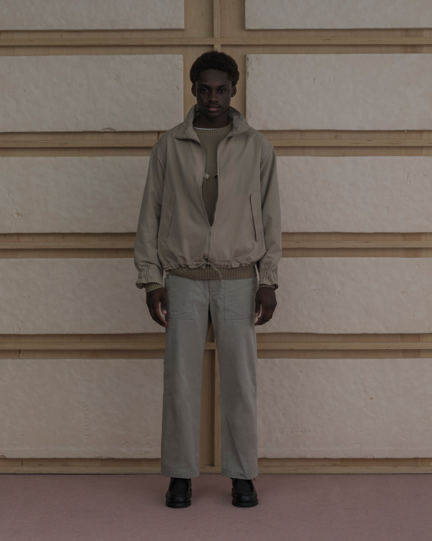 C/W/P YACHT BLOUSON / PURPLE GRAY