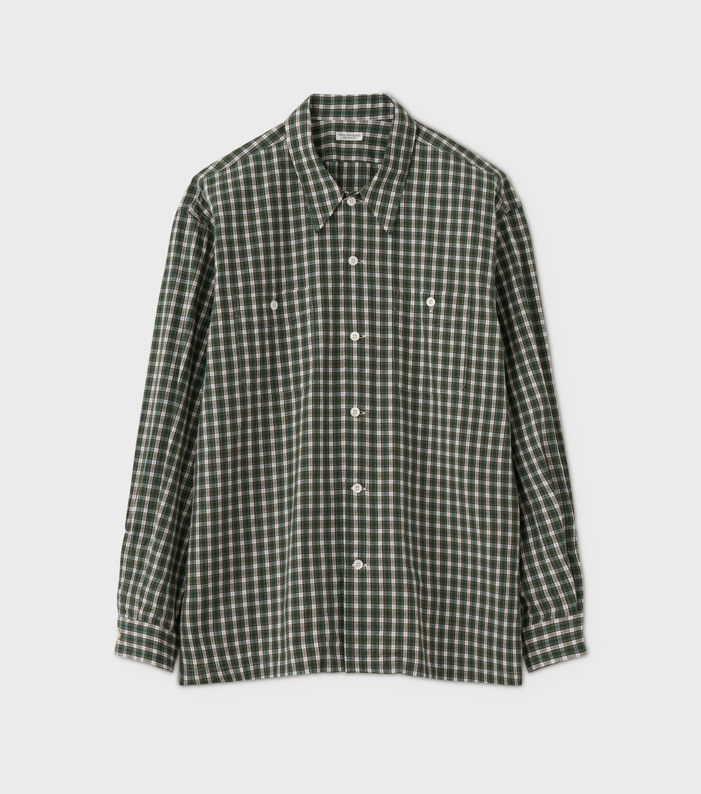 C/L PLAID LS SHIRTS / FOREST