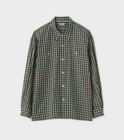 C/L PLAID LS SHIRTS / FOREST