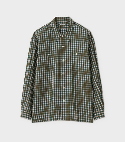C/L PLAID LS SHIRTS / FOREST