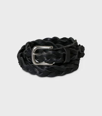 Leather Mesh Belt