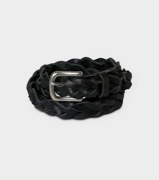 Leather Mesh Belt