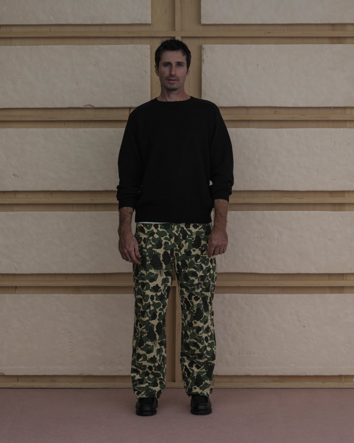 C/L CREWNECK KNIT / SAND BEIGE