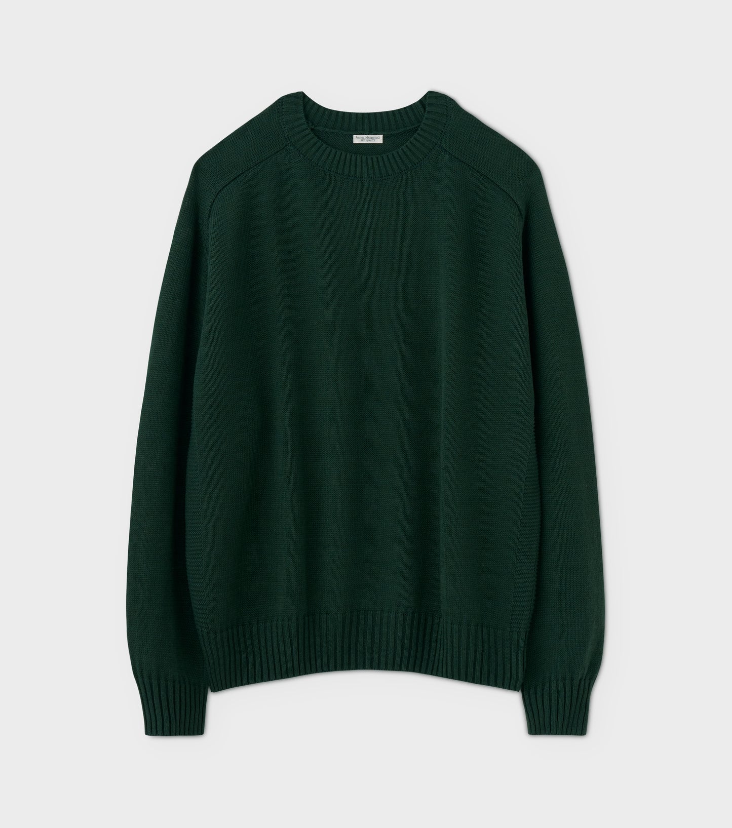 C/L CREWNECK KNIT / VIRIDIAN