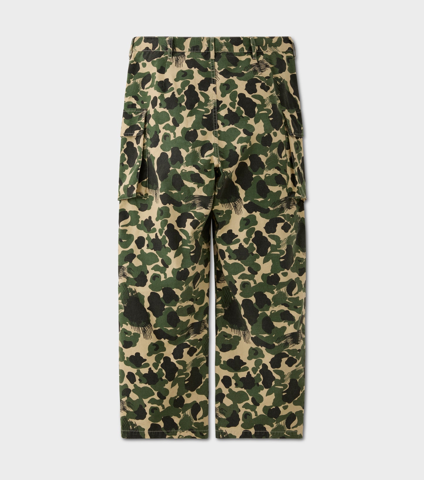D.H.CAMO CARGO TROUSERS