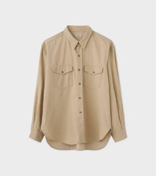 WORKADAY SHIRT / SAND BEIGE