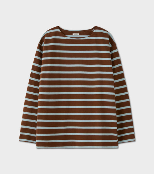 BASQUE SHIRTS / RUSSET x SAX