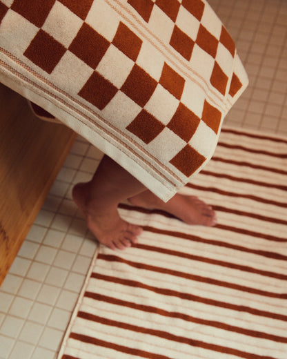 ECHO BATH MAT / Fuyu & Chalk