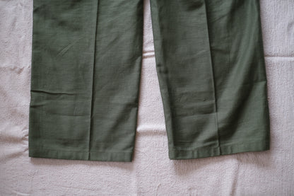 60s U.S.ARMY OG-107 Utility Trousers "Dead Stock"