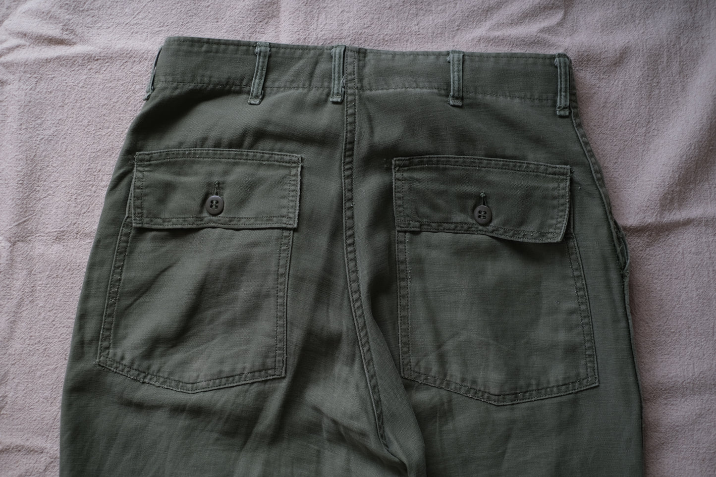 60s U.S.ARMY OG-107 Utility Trousers
