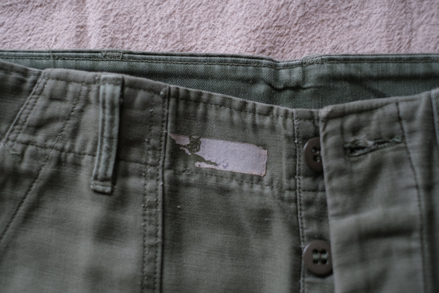 60s U.S.ARMY OG-107 Utility Trousers