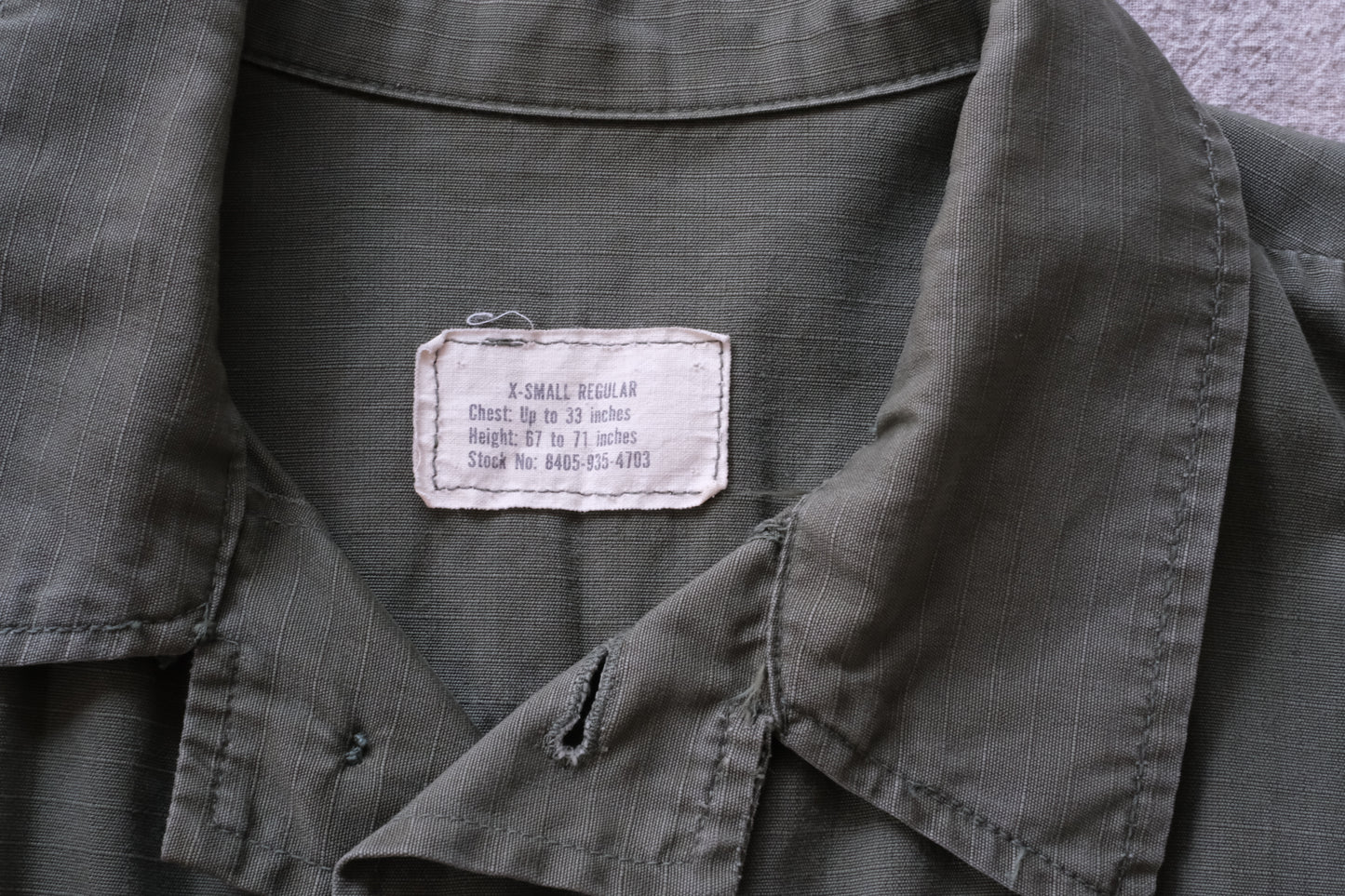 60s U.S.ARMY Jungle Fatigue Jacket