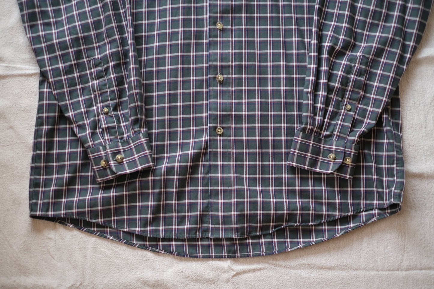 L.L.Bean Check B.D. Shirts "Dead Stock"