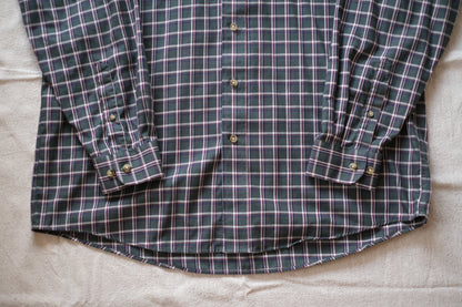 L.L.Bean Check B.D. Shirts "Dead Stock"