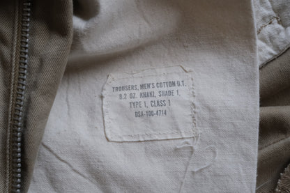 60s U.S.ARMY Chino Trousers