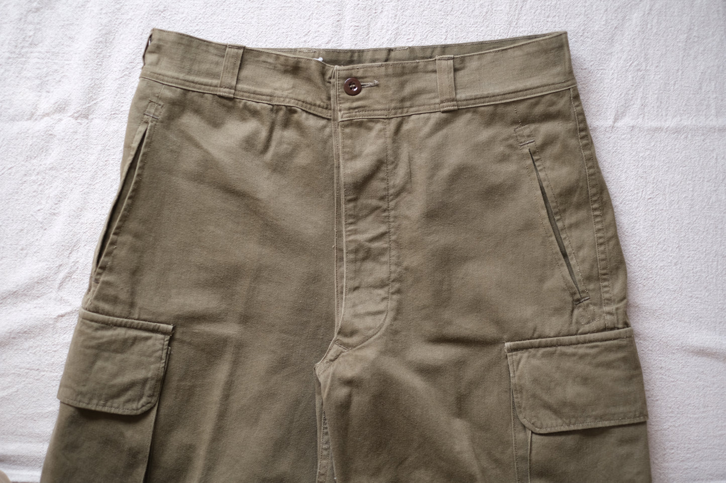 60s French Army M-47 Field Trousers "Late Model"