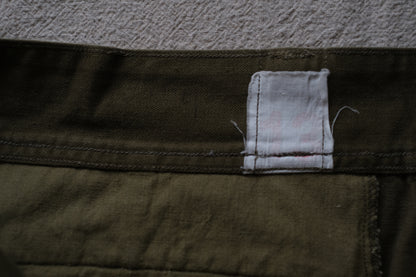 60s French Army M-47 Field Trousers "Late Model"