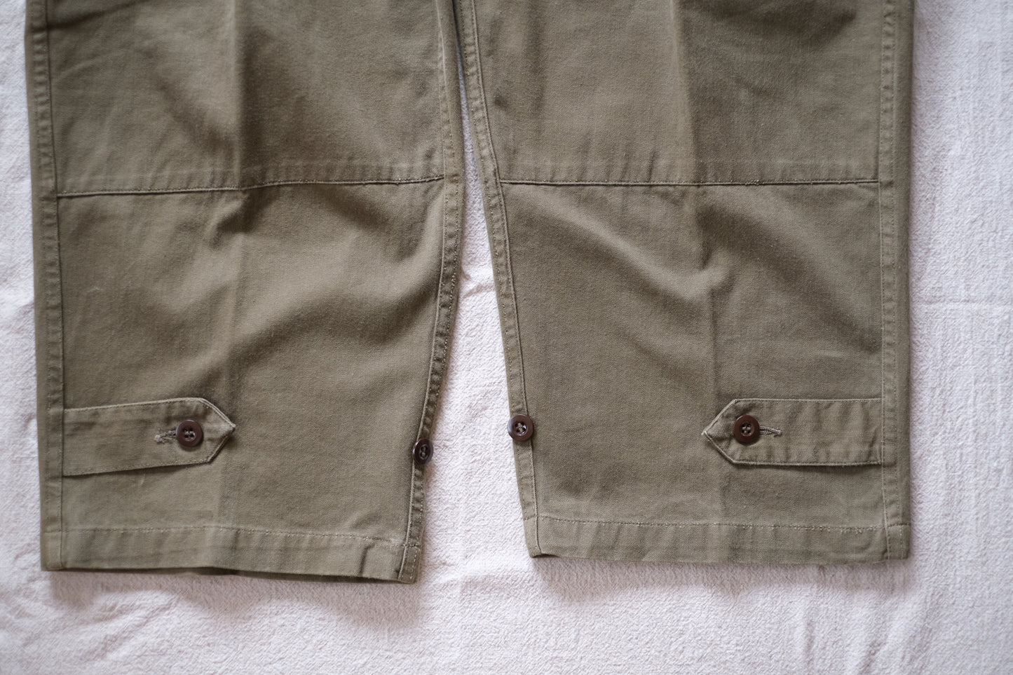 60s French Army M-47 Field Trousers "Late Model"