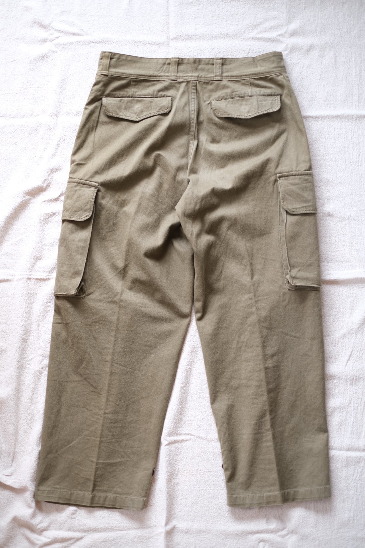60s French Army M-47 Field Trousers "Late Model"