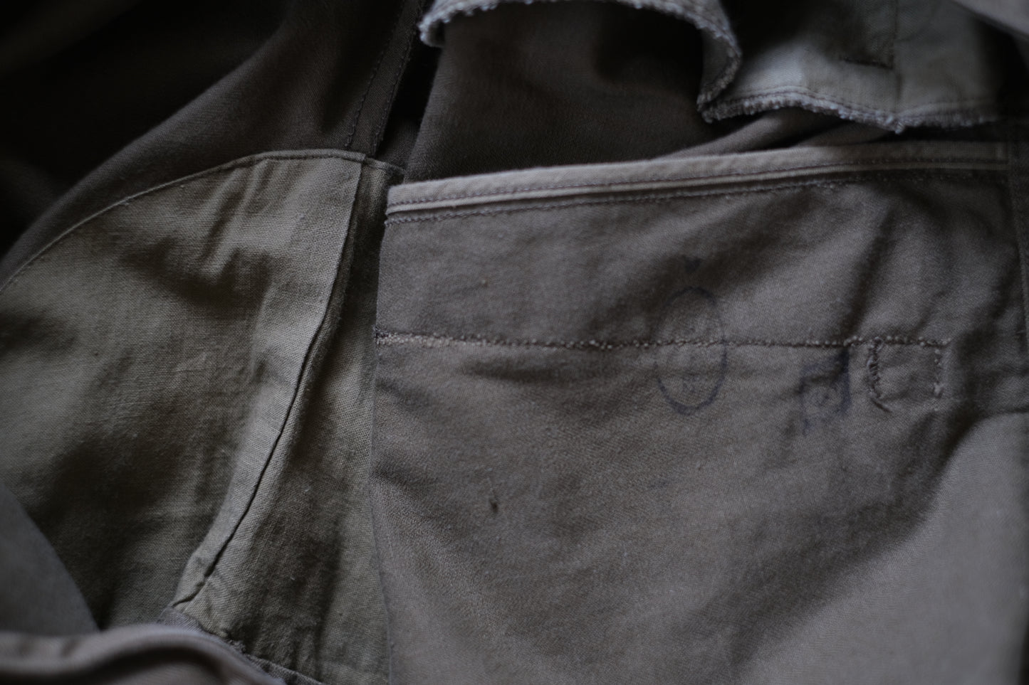 60s French Army M-47 Field Trousers "Late Model"