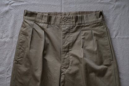 50s French Army M-52 Chino Trousers "Late Model"