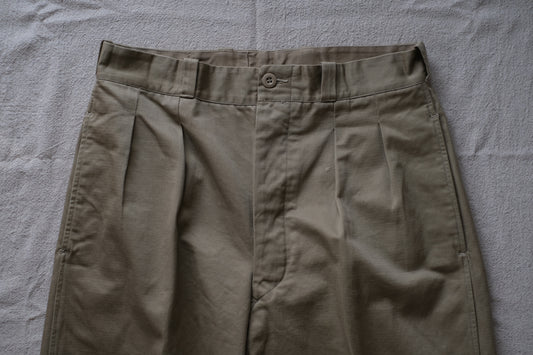 50s French Army M-52 Chino Trousers "Late Model"