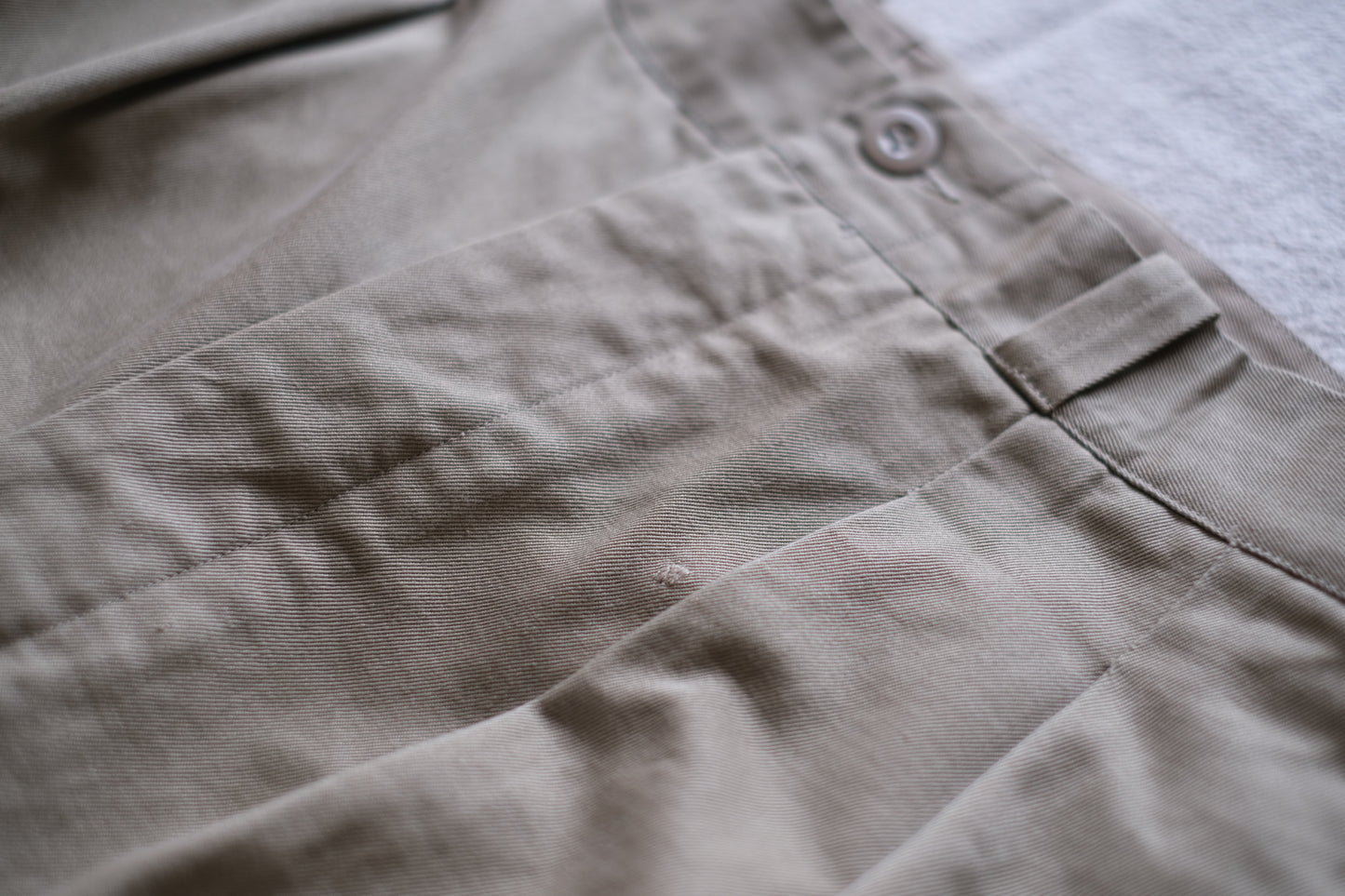 50s French Army M-52 Chino Trousers "Late Model"