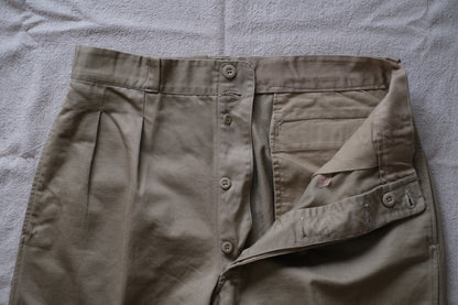 50s French Army M-52 Chino Trousers "Late Model"