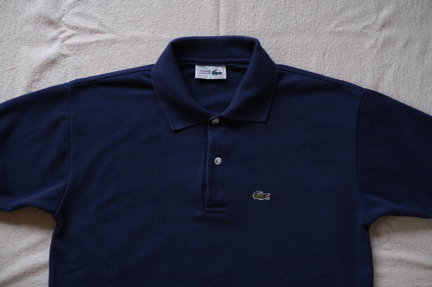 Vintage Lacoste Polo Shirts "Shoulder Embroider"