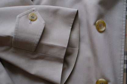 80s BURBERRYS BALMACAAN COAT ONE PANEL SLEEVE