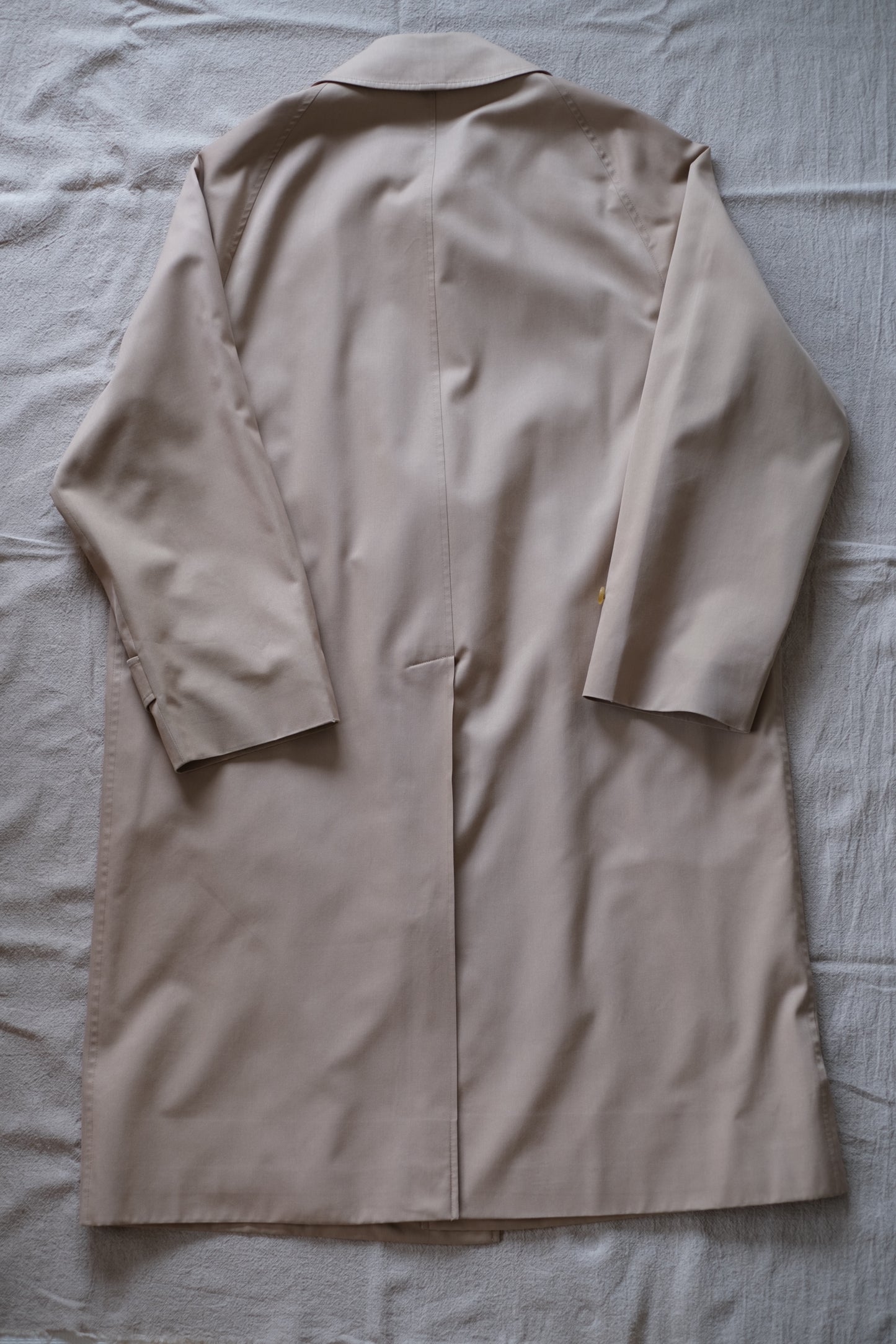 80s BURBERRYS BALMACAAN COAT ONE PANEL SLEEVE