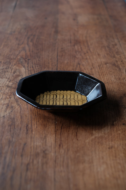 Slipware Octagonal Bowl