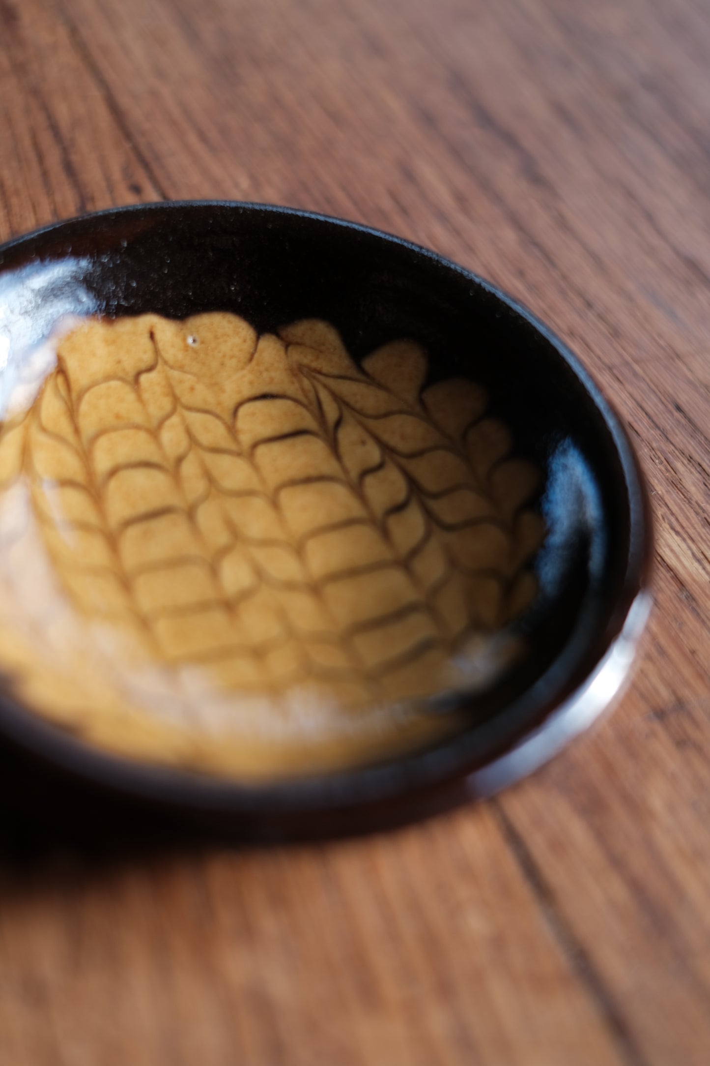 Slipware Plate XS / Brown