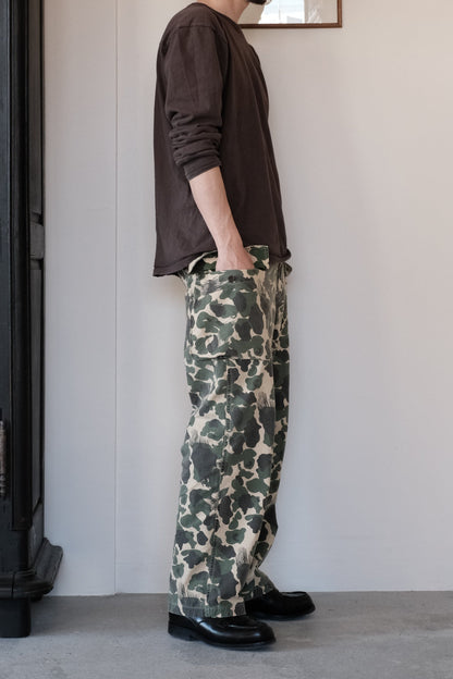 D.H.CAMO CARGO TROUSERS
