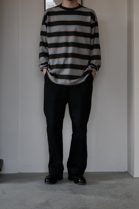 BORDER LS TOP / FOREST x S.BROWN
