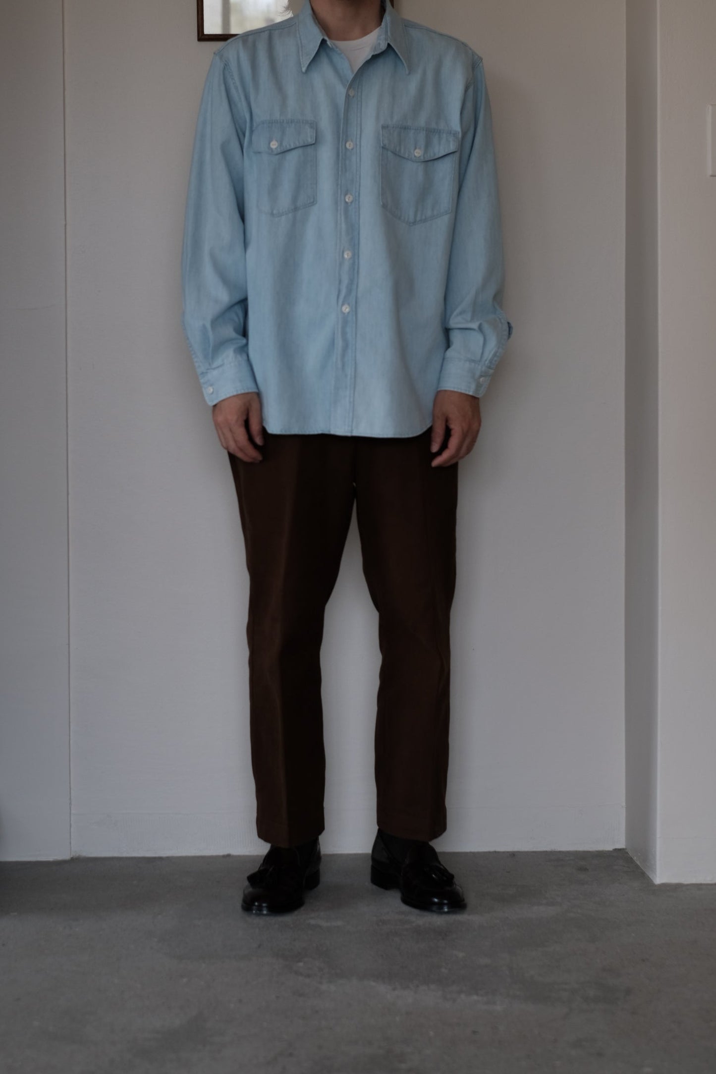 WORKADAY SHIRT / ICE BLUE