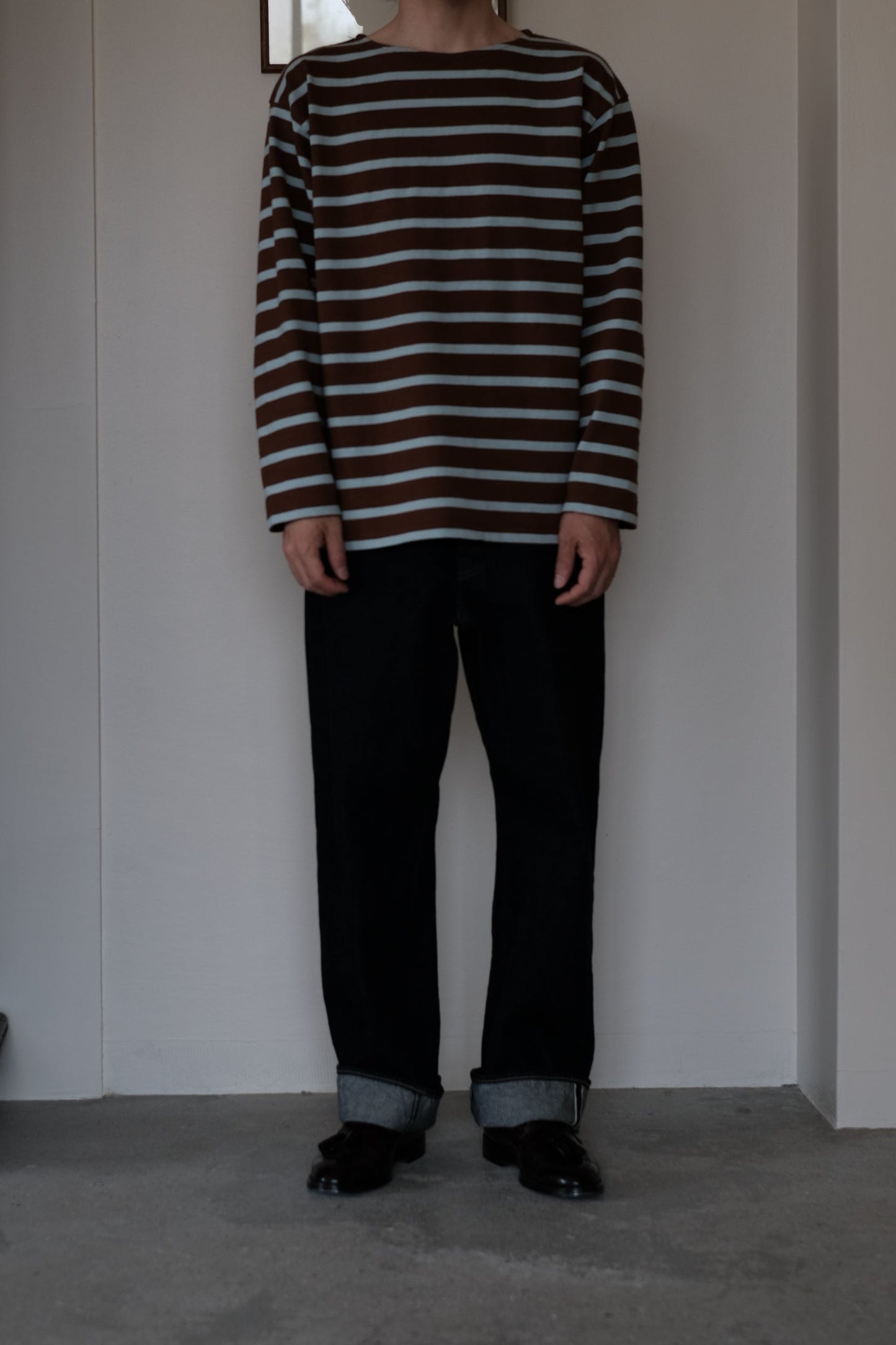 BASQUE SHIRTS / RUSSET x SAX