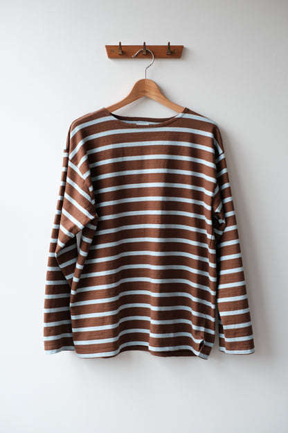 BASQUE SHIRTS / RUSSET x SAX