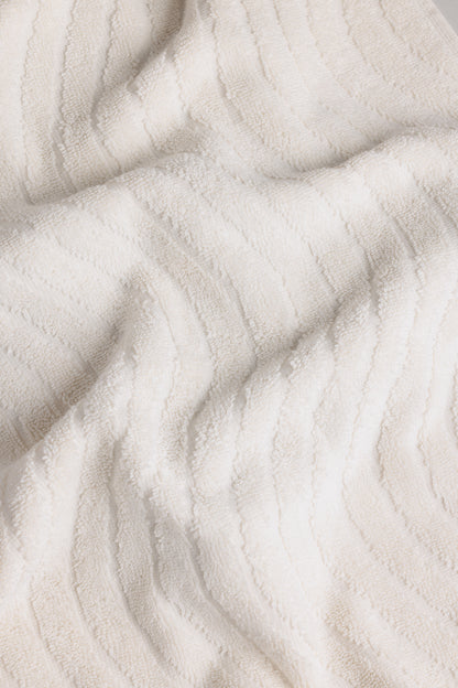 VIRGINIA HAND TOWEL / Ivory