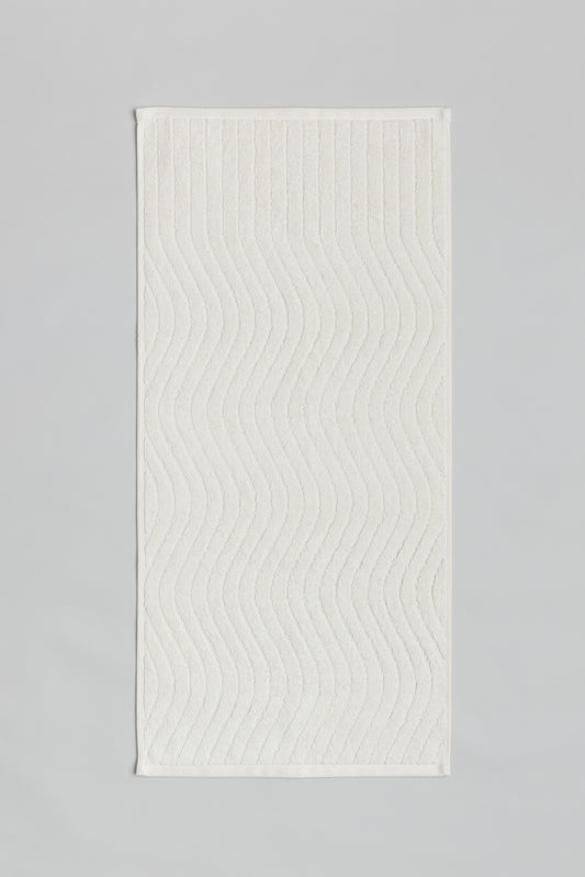 VIRGINIA HAND TOWEL / Ivory