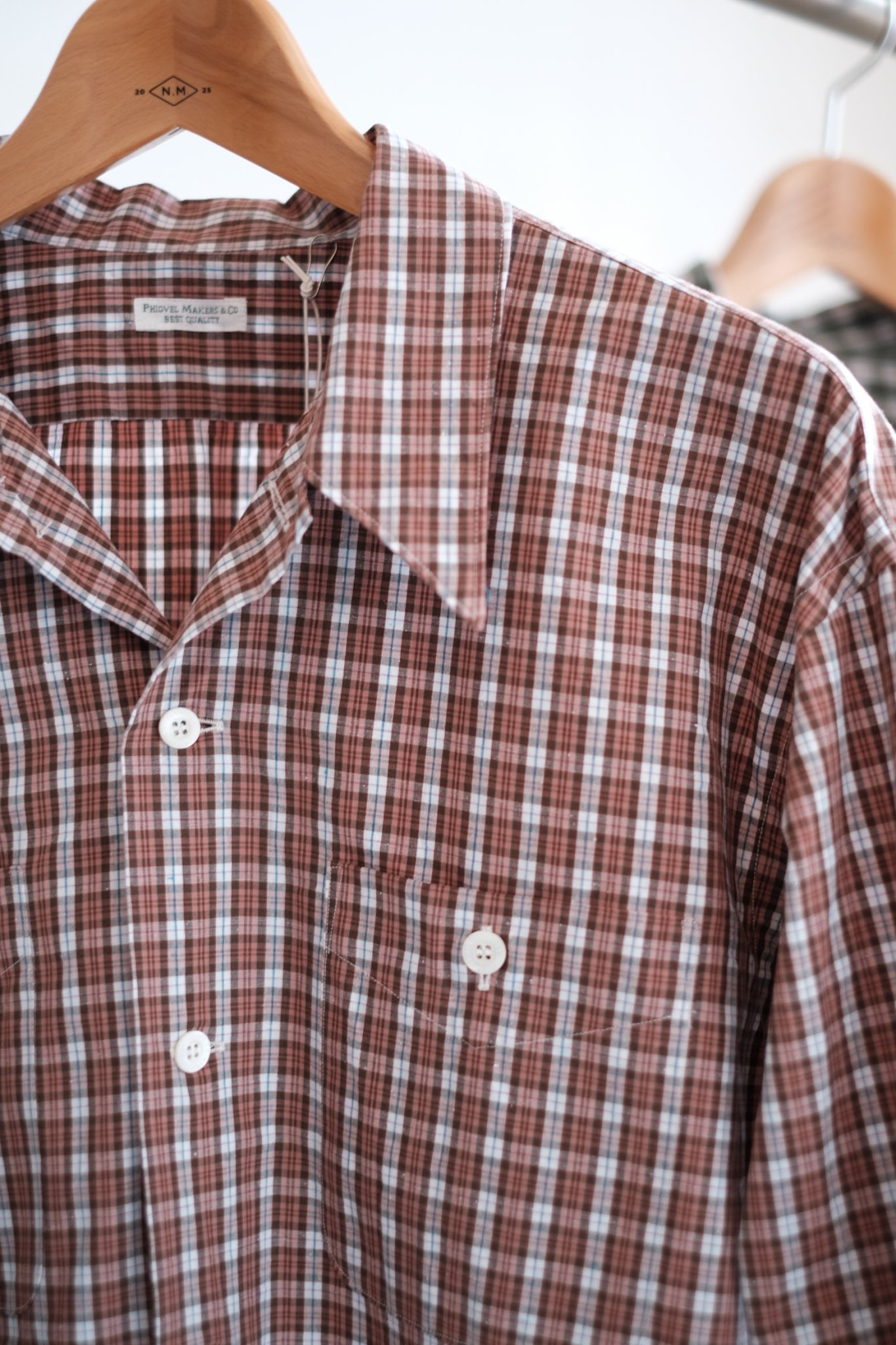 C/L PLAID LS SHIRTS / OLD ROSE